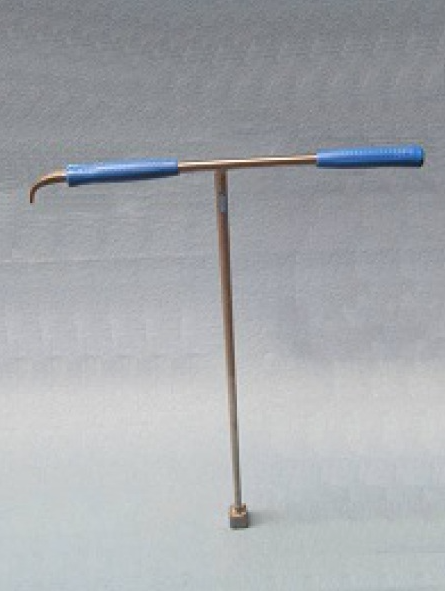 Bedienungsschlüssel "Ergoturn-Plus" aus Edelstahl mit 14 mm Adapter