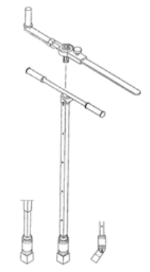 Teleskopschieberschlüssel Länge 1