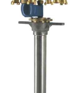 Trinkwasserentnahmestandrohr mit WZ, Kopf drehbar, mit 6x Auslaufventil