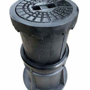 Straßenkappe "Serius GRIP" nach DIN4056 für Schieber - höhenverstellbar - aus Kunststoff