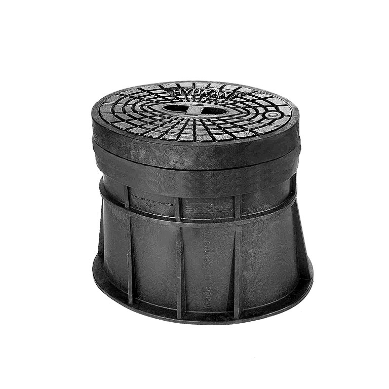 Straßenkappe "Serius" nach DIN4055 für Hydranten - starr - aus Kunststoff