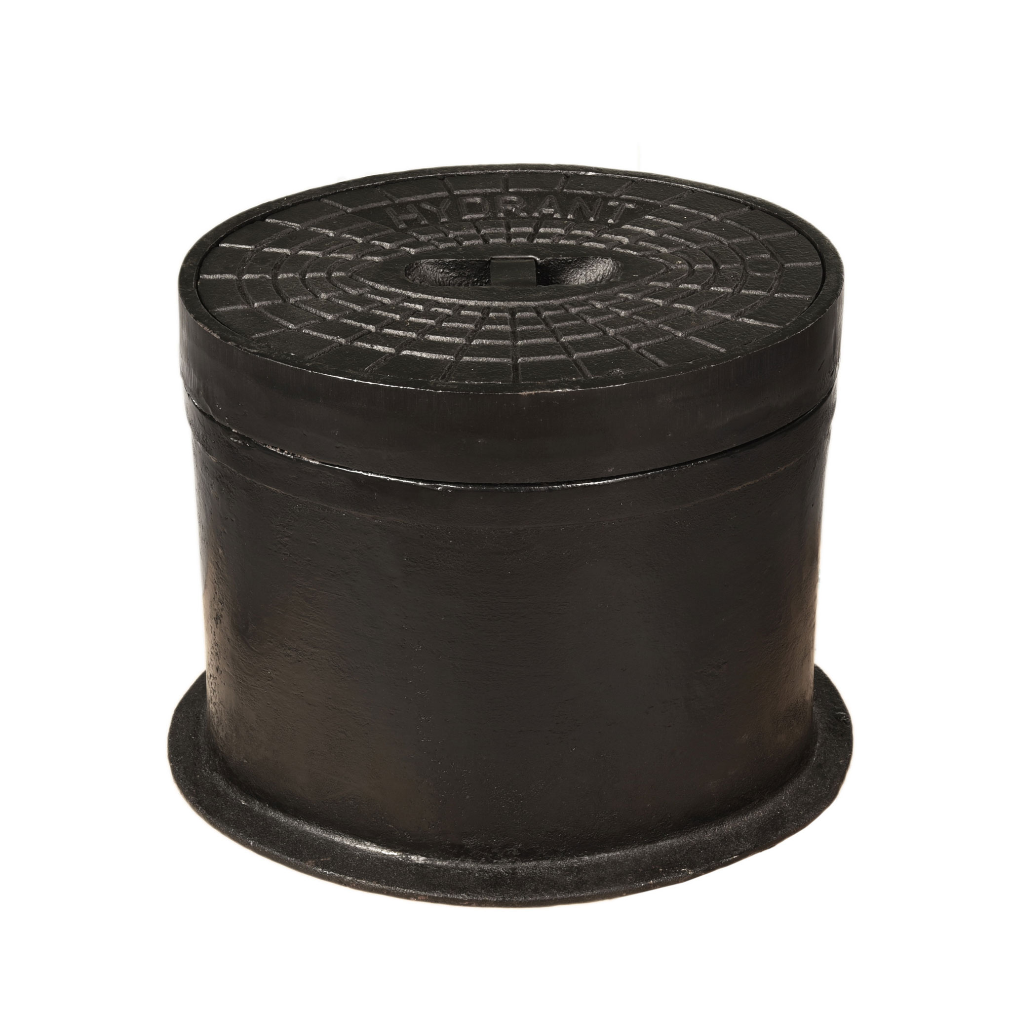 Straßenkappe aus Guss "Serius" nach DIN4055 für Hydranten -höhenverstellbar-