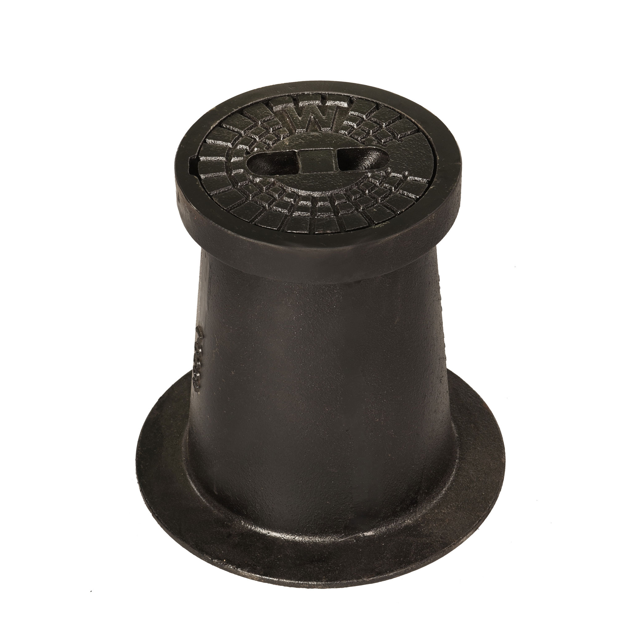 Straßenkappe aus Guss "Serius" nach DIN4056 für Schieber -starr-