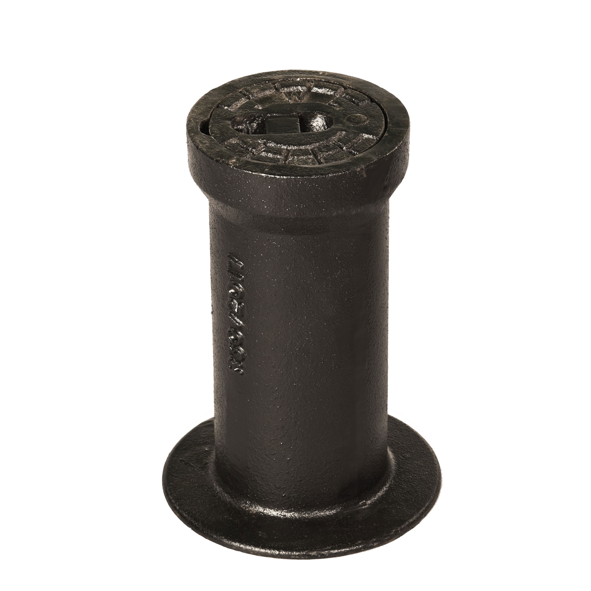 Straßenkappe aus Guss "Serius" nach DIN4057 für Hausanschlussschieber -starr-