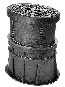 Straßenkappe "Serius" nach DIN4055 für Hydranten - höhenverstellbar - aus Kunststoff