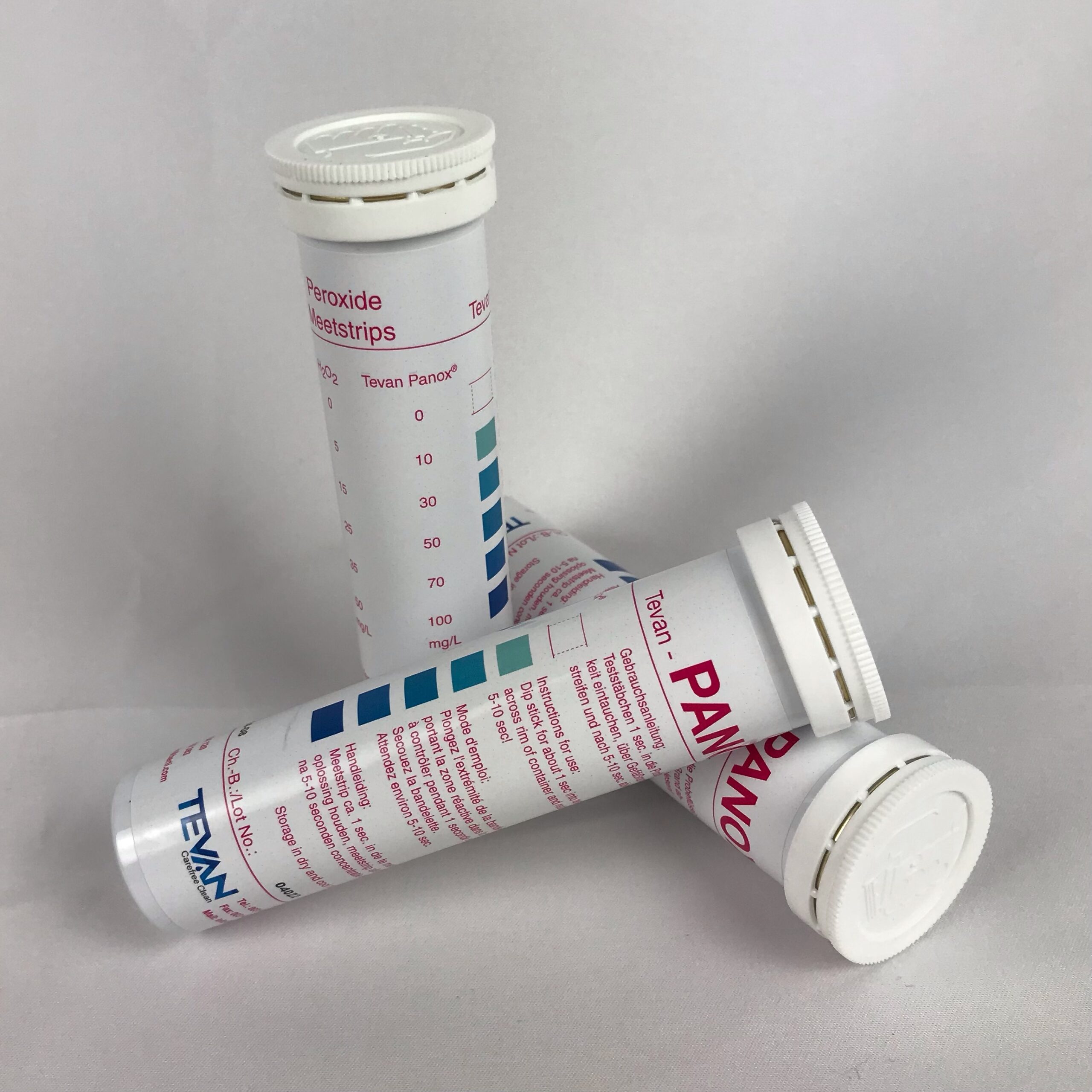 Tevan Panox Messstreifen 0 bis 100 mg/l